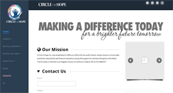 Desktop Screenshot of circleofhopeinc.org